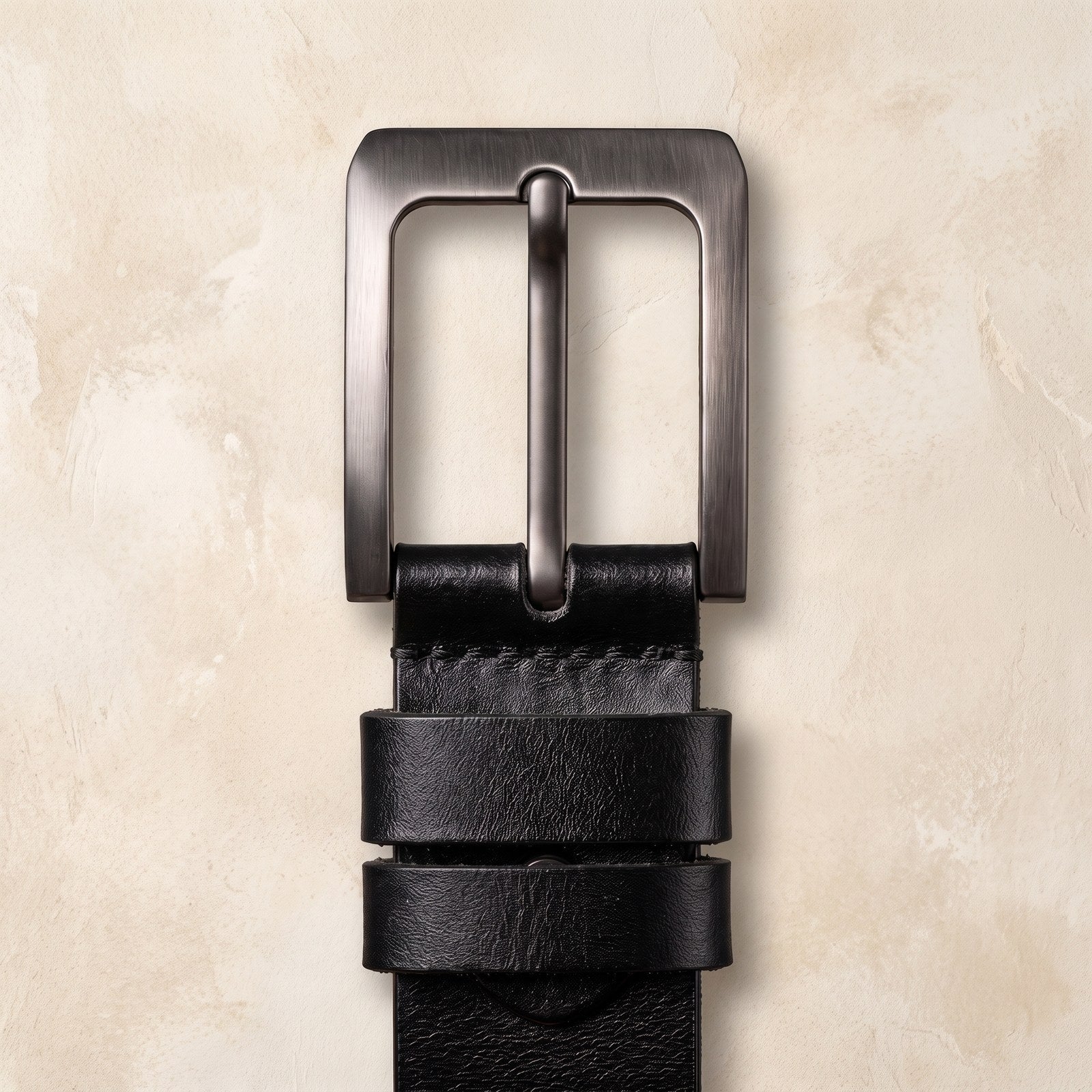 The Everyday Ranch Belt — Leather with Classic Pin Buckle
