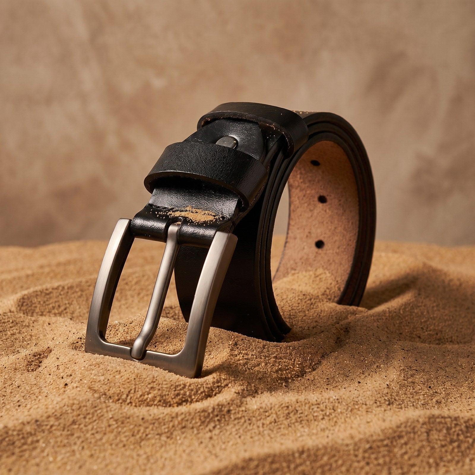 The Everyday Ranch Belt — Leather with Classic Pin Buckle