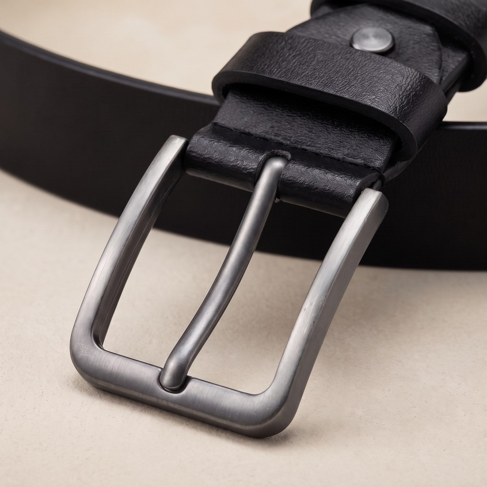 The Rancher Belt — Leather with Classic Pin Buckle