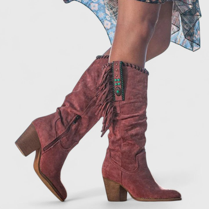 Women's Orthopedic Cowboy Boots – Comfort Western Boots with Arch Support