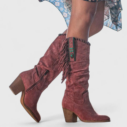 Women's Orthopedic Cowboy Boots – Comfort Western Boots with Arch Support