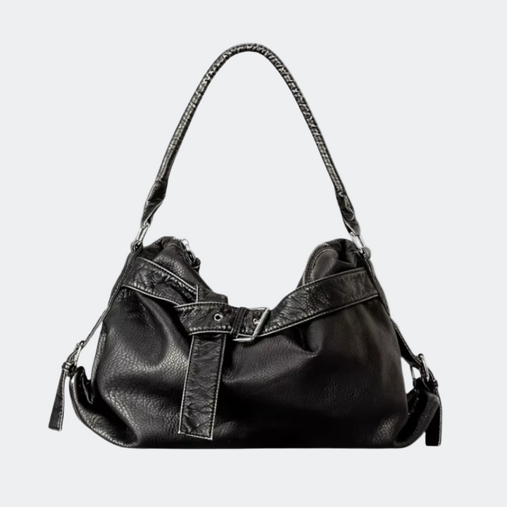 The Sereno Bag — Silver Black