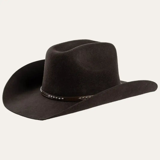 Wool Cowboy Hat – Authentic American Western Hat with Traditional Band