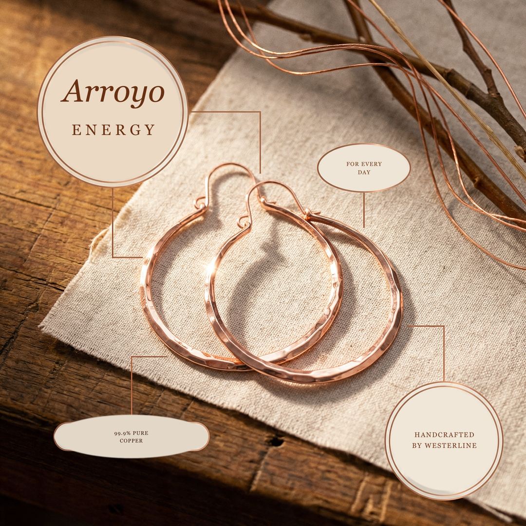 The Arroyo — 99.9% pure copper, handcrafted by Westerline