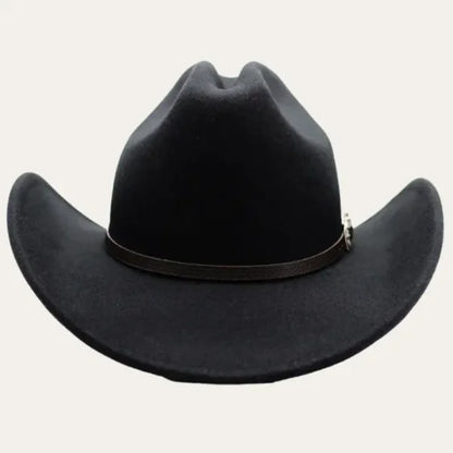 Black Cowboy Hat – Classic Western Hat with Adjustable Fit