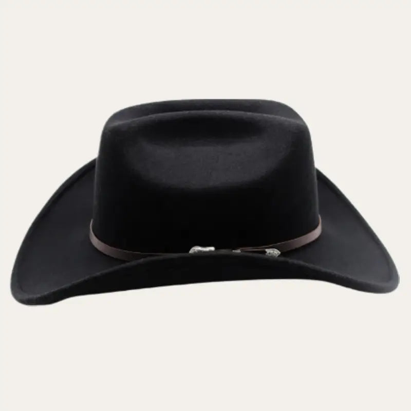 Black Cowboy Hat – Classic Western Hat with Adjustable Fit