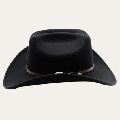 Black Cowboy Hat – Classic Western Hat with Adjustable Fit