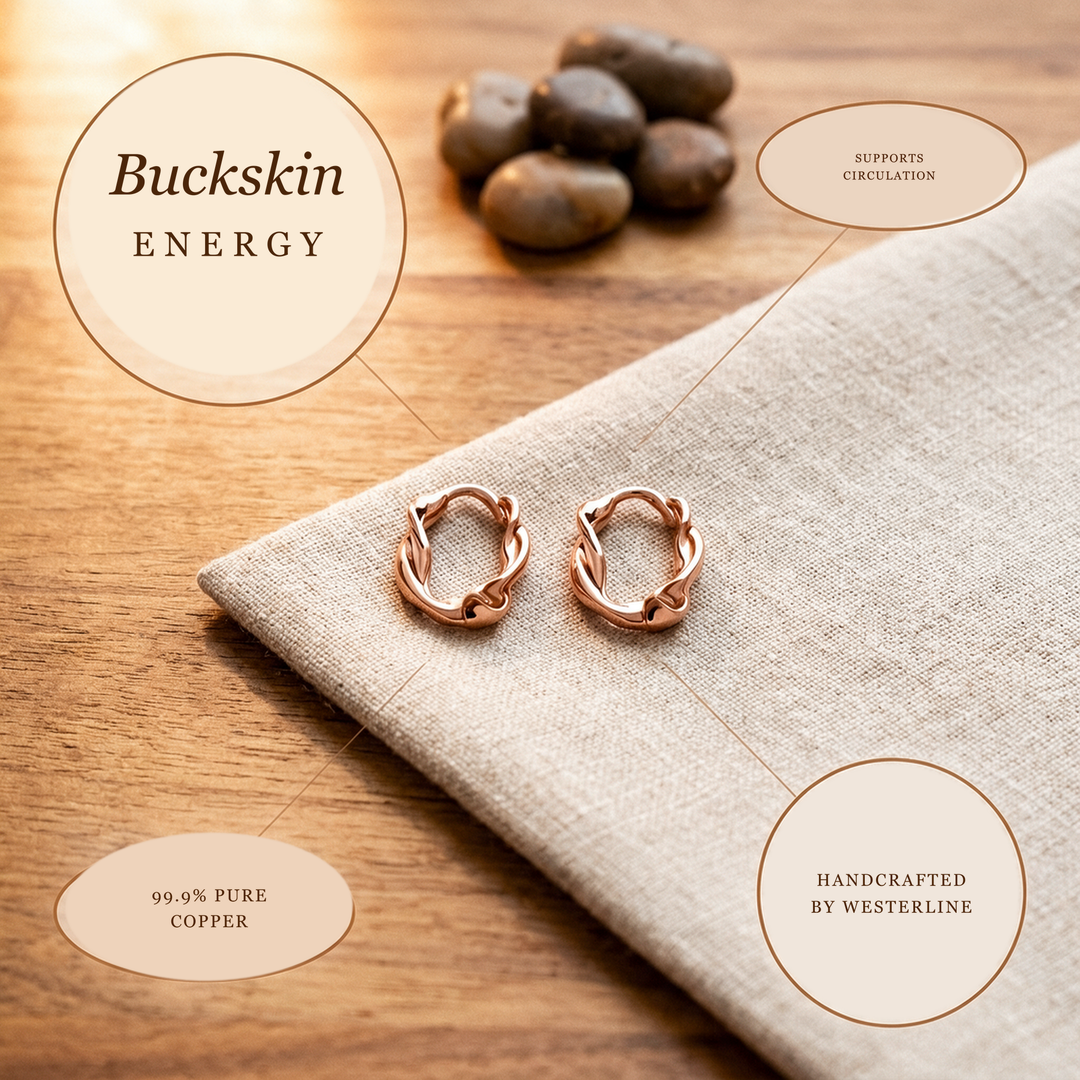 The Buckskin — 99.9% pure copper, handcrafted by Westerline