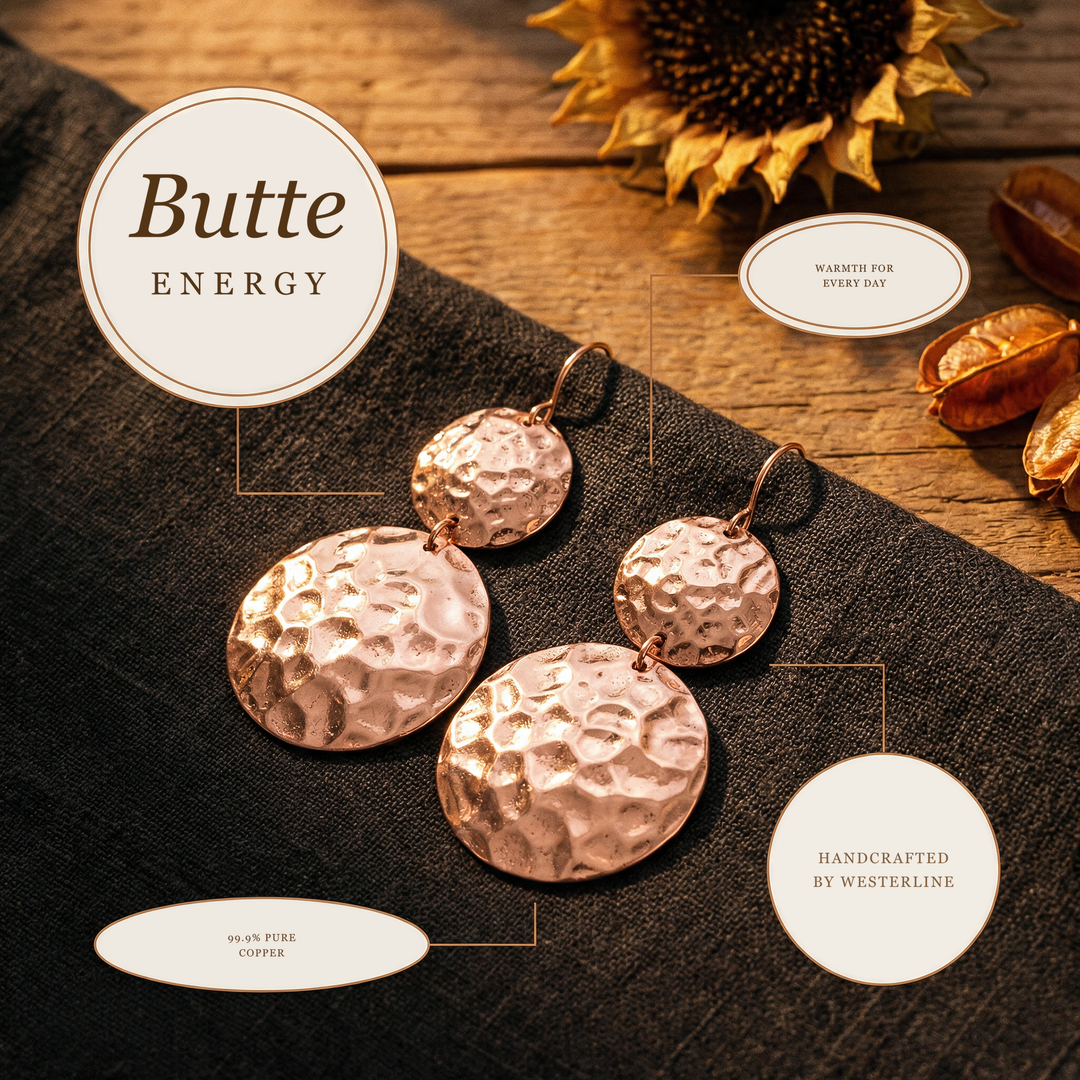 The Butte — 99.9% pure copper, handcrafted by Westerline