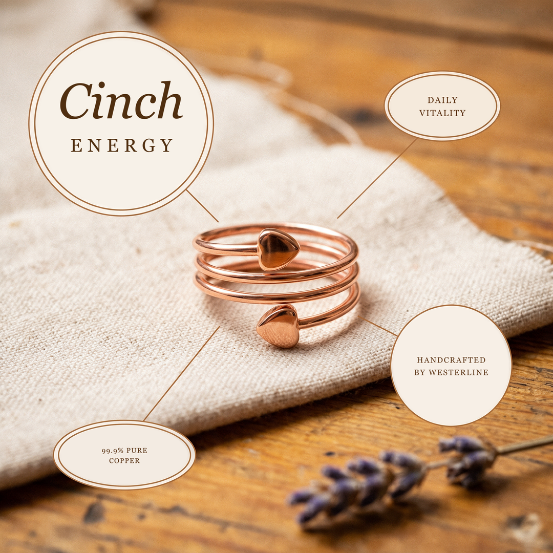 The Cinch — 99.9% pure copper, handcrafted by Westerline