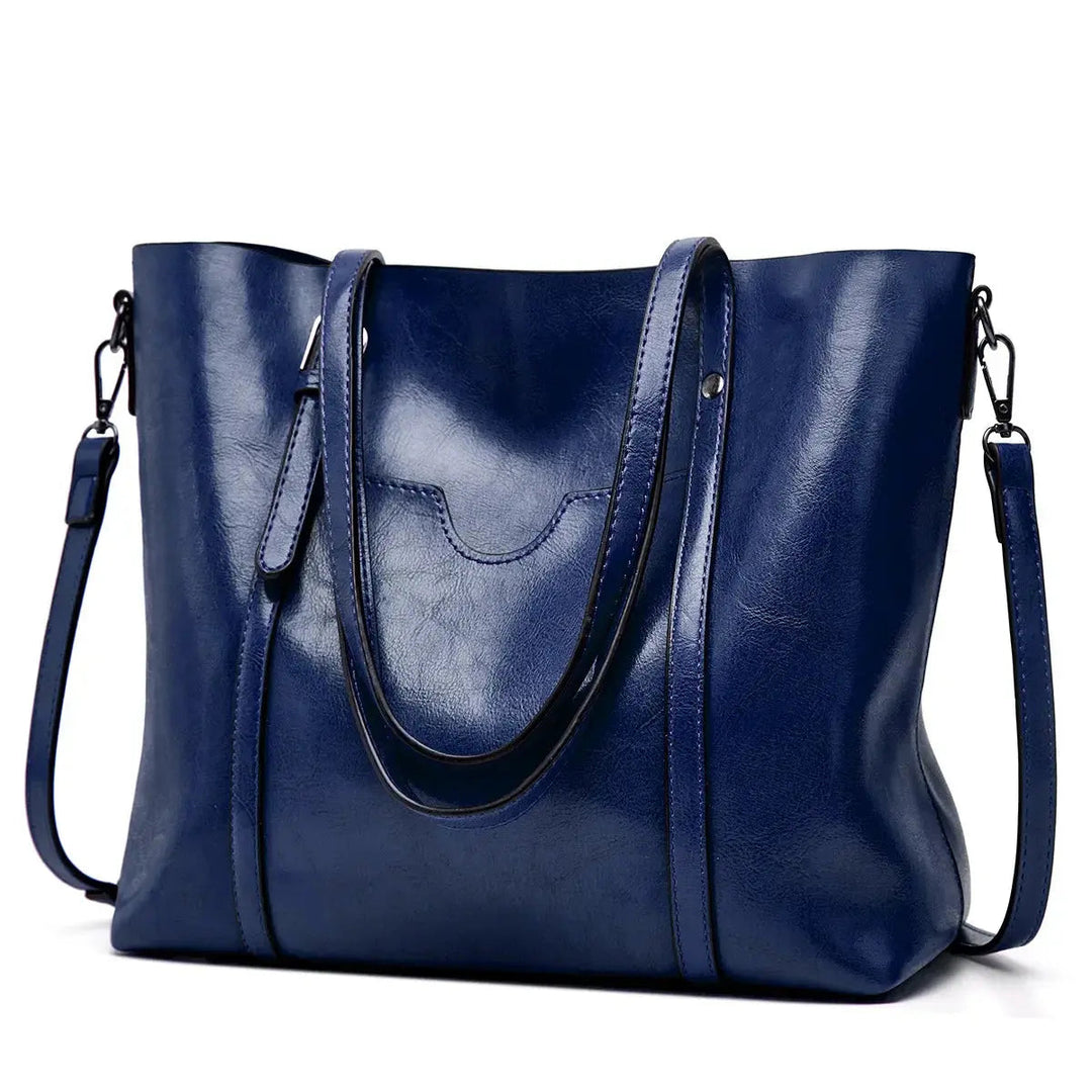 The Lassiter Bag — Dark Blue