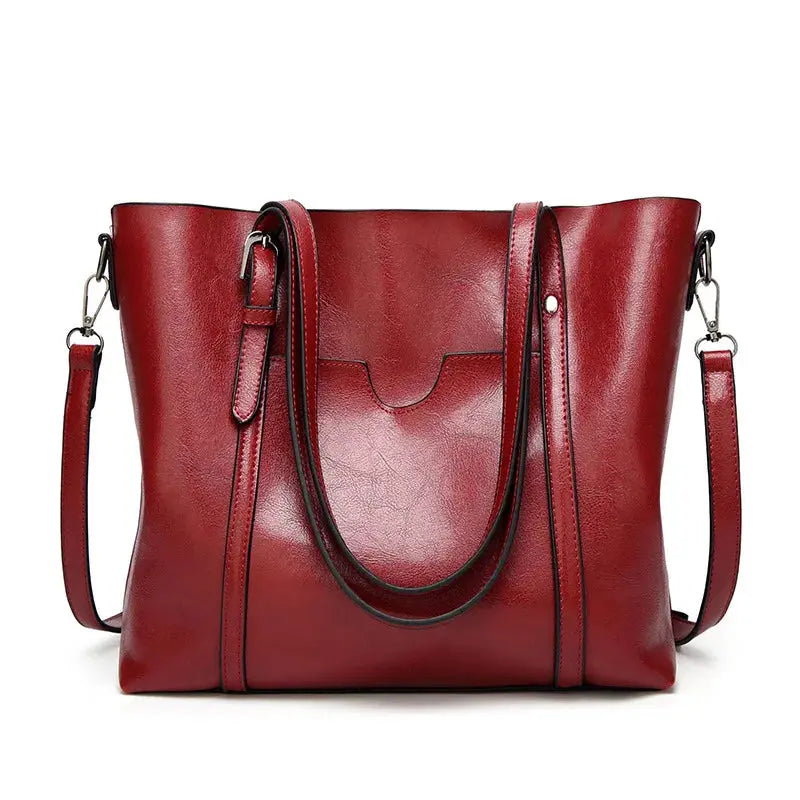 The Lassiter Bag — Burgundy