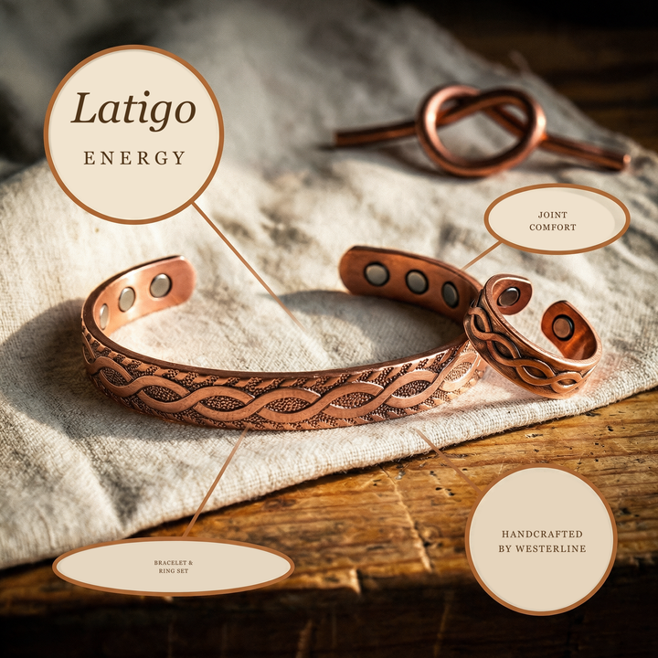 The Latigo — 99.9% pure copper, handcrafted by Westerline