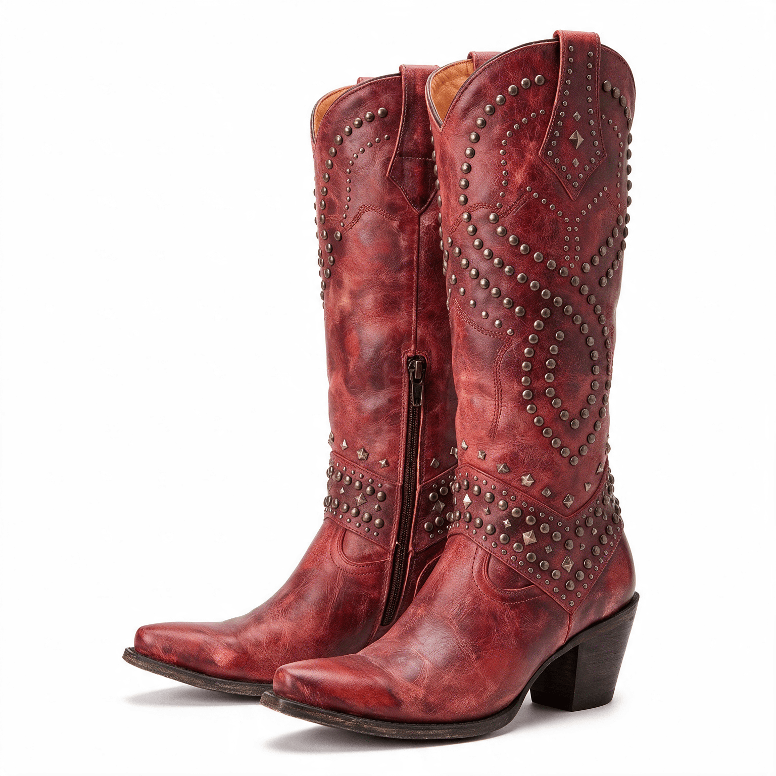 Making Cost Icon The Everly Boots — Studded Knee-High Western Boots – Westerline