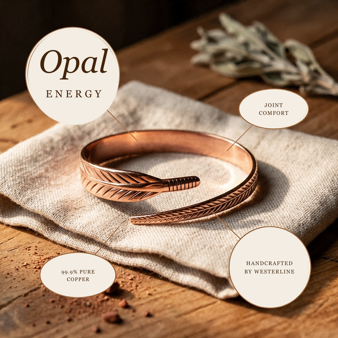 The Opal — 99.9% pure copper, handcrafted by Westerline