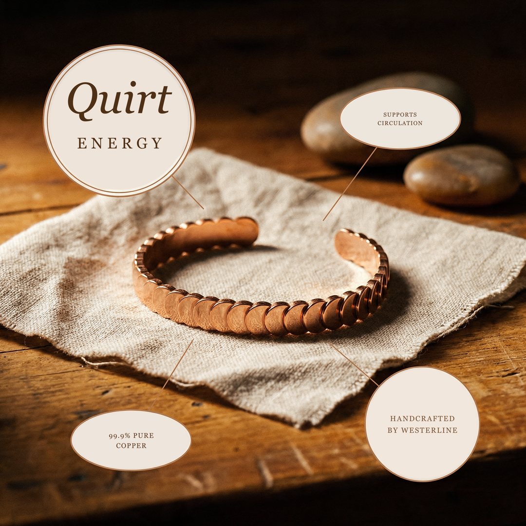 The Quirt — 99.9% pure copper, handcrafted by Westerline