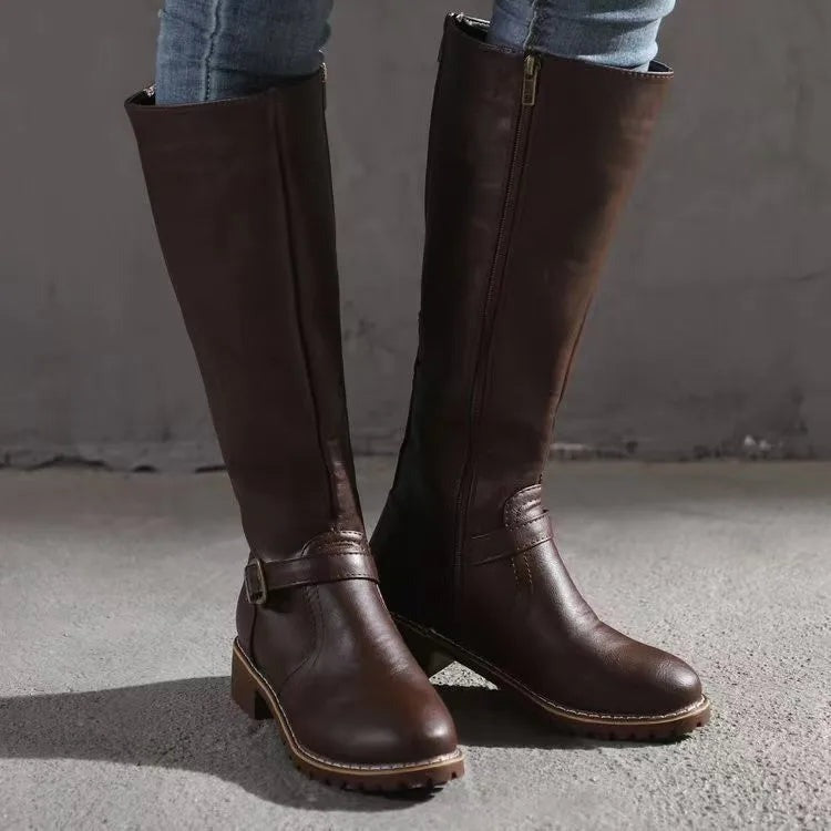 The Rowan Boots — Dark Brown