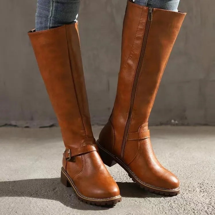 The Rowan Boots — Light Brown