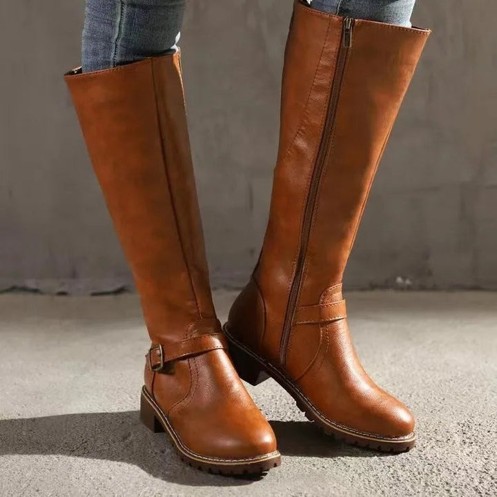 The Rowan Boots — Light Brown