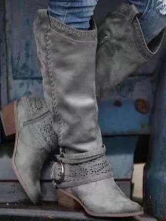The Sloane Boots — Gray