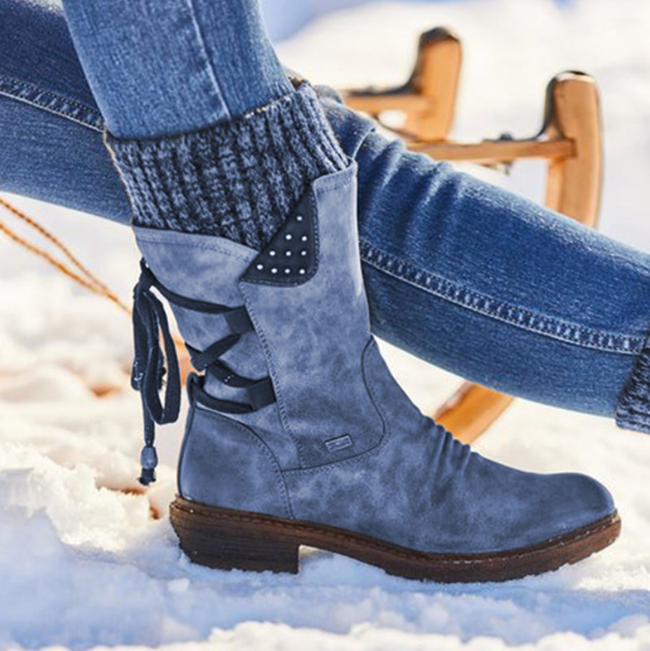 The Reeves Boots in blue