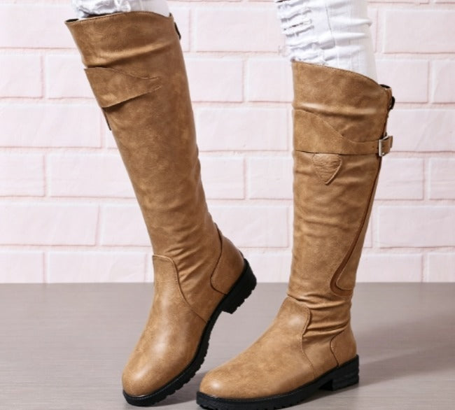 The Waverly Boots — Tan
