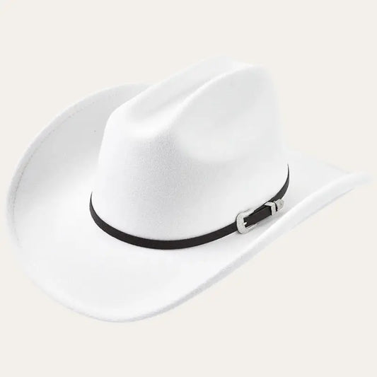 White Cowboy Hat – Chic Western Hat with Adjustable Fit
